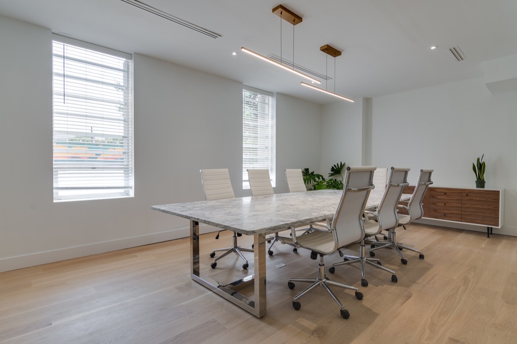 The conference room from the other end